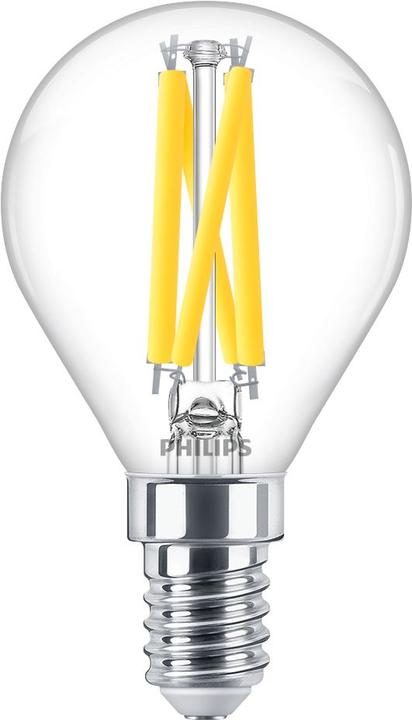 Produktbild Philips Professional MST LEDluster 3,4-40W/927 E14 klar Tropfen 470lm DIMTONE D,4kWh/1000h (E14, 3.40 W, 470 lm, 1 x, D)