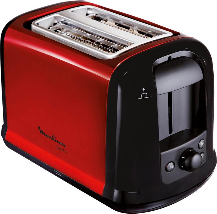 Moulinex Subito (rot) Toaster (LT261D)