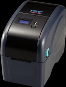 Produktbild TSC TTP-225, 8 Punkte/mm (203dpi), TSPL-EZ, USB, RS232, beige Etikettendrucker, Thermotransfer, Thermodi (203 dpi)