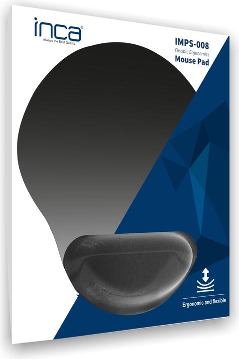 Actual product image Inca Mouse pad IMPS-008 silicone, wrist support, 3mm, SW retail