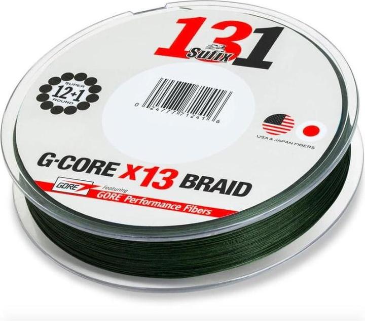 Immagine prodotto Sufix 131 Treccia 150m verde bassa visibilità (9.10 kg, 0.17 mm)