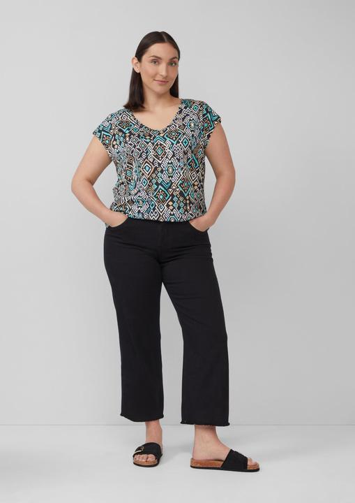 Image du produit S.Oliver T-Shirt Ärmelloses Relaxed-Fit-Shirt mit Cut-out und Schleife (44)