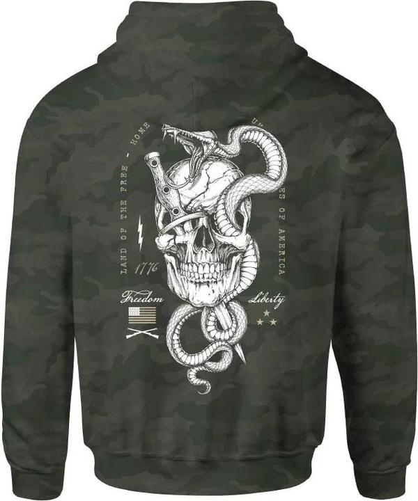 Produktbild Howitzer Hoody HOME HOOD, military green camo (S)