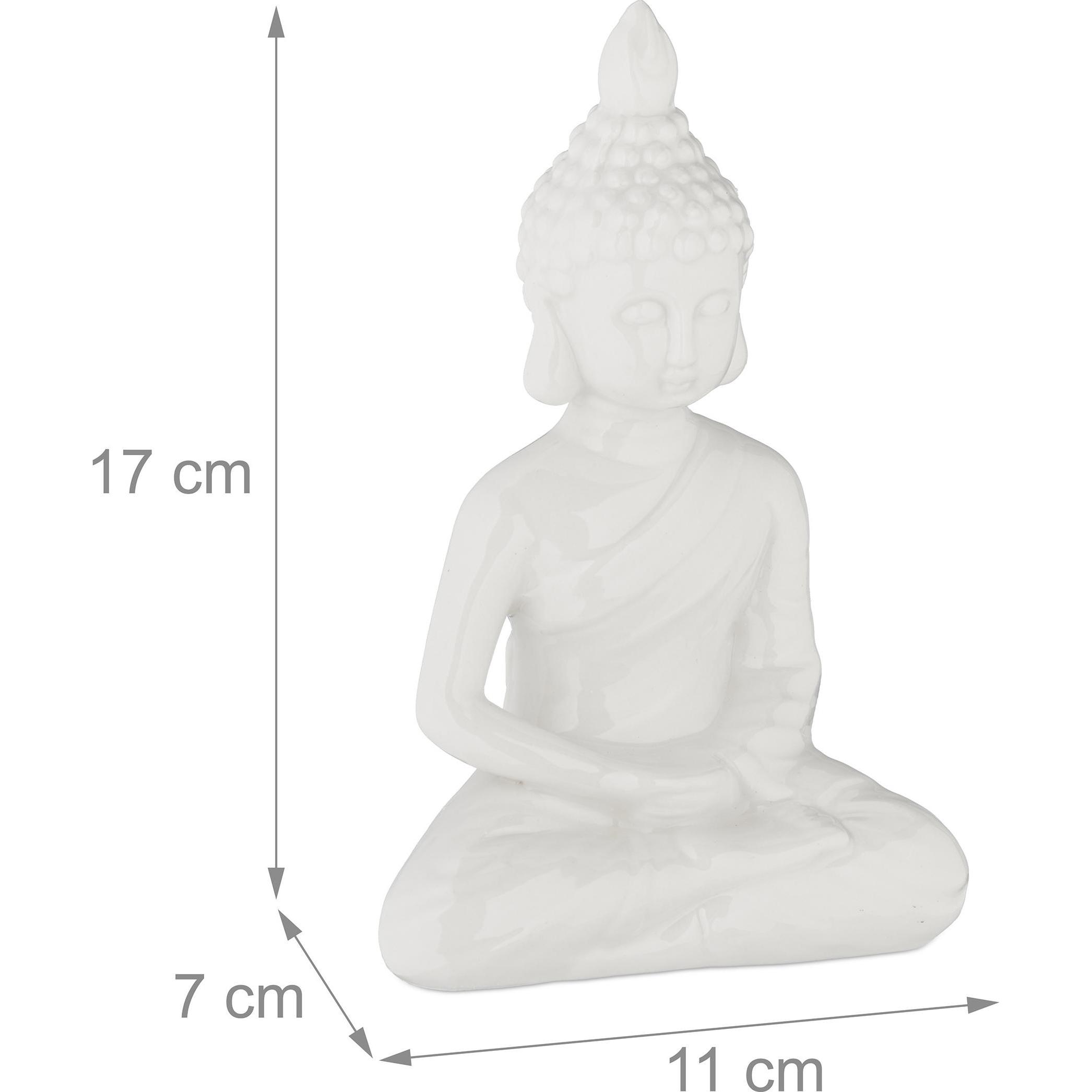 Thumbnail - Relaxdays, Aussendekoration, Buddha-Figur