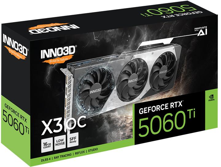 Produktbild Inno3D GeForce RTX 5060 Ti X3 OC (16 GB)