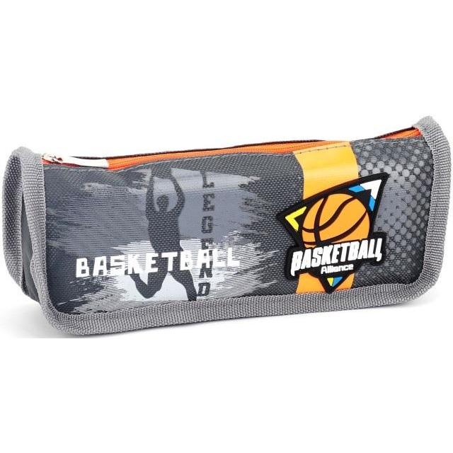 Fresh, Astuccio, Kleines Federmäppchen, Basketball, grau