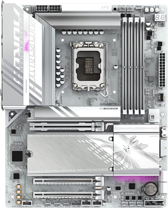 Image du produit Gigabyte B860 AORUS ELITE WIFI7 ICE (LGA 1851, Intel B860, ATX)