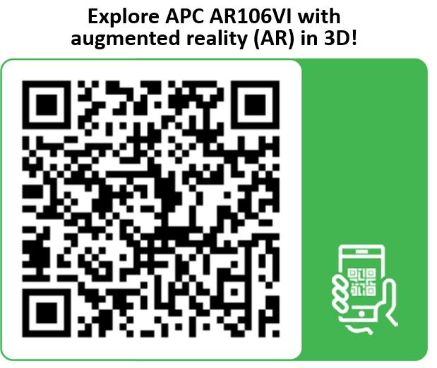 Produktbild APC AR106VI (6 HE, 19 Zoll Rack)