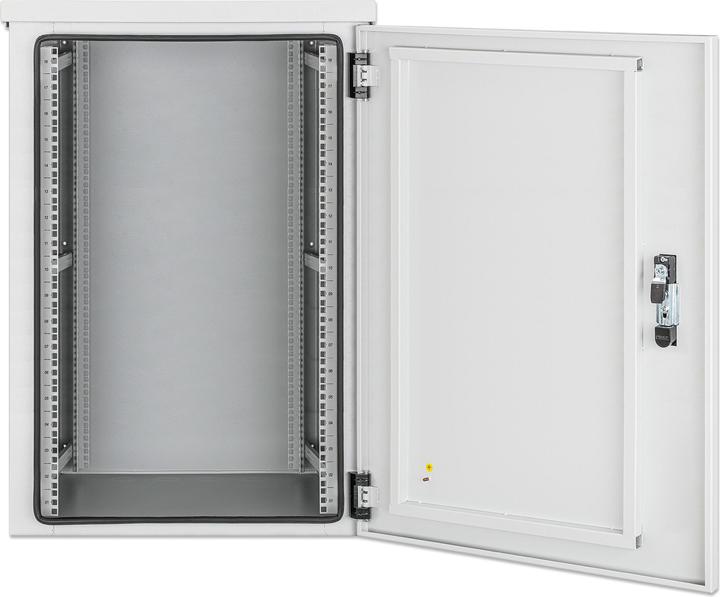 Produktbild Intellinet IP55 19" Wandverteiler 18 HE 600mm tief grau (18 HE, 19 Zoll Rack)