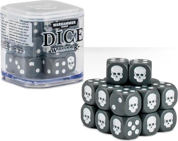 Games Workshop Warhammer Dice Cube Set 12mm (6 packs)