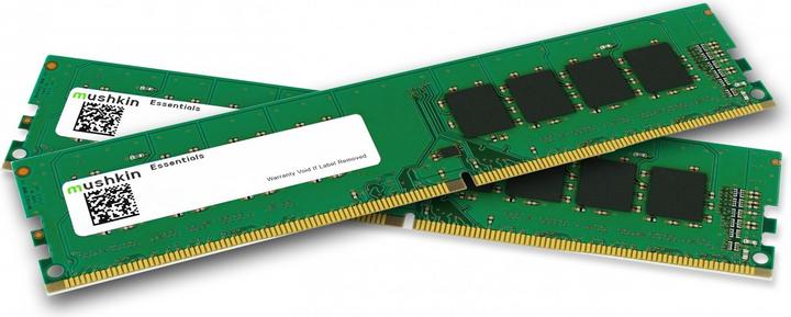 Produktbild Mushkin DDR4 - 16 GB -3200 - CL -22 - Dual Kit - RAM (MES4U320NF8GX2, Essentials) (2 x 8GB, 3200 MHz, DDR4-RAM, DIMM)