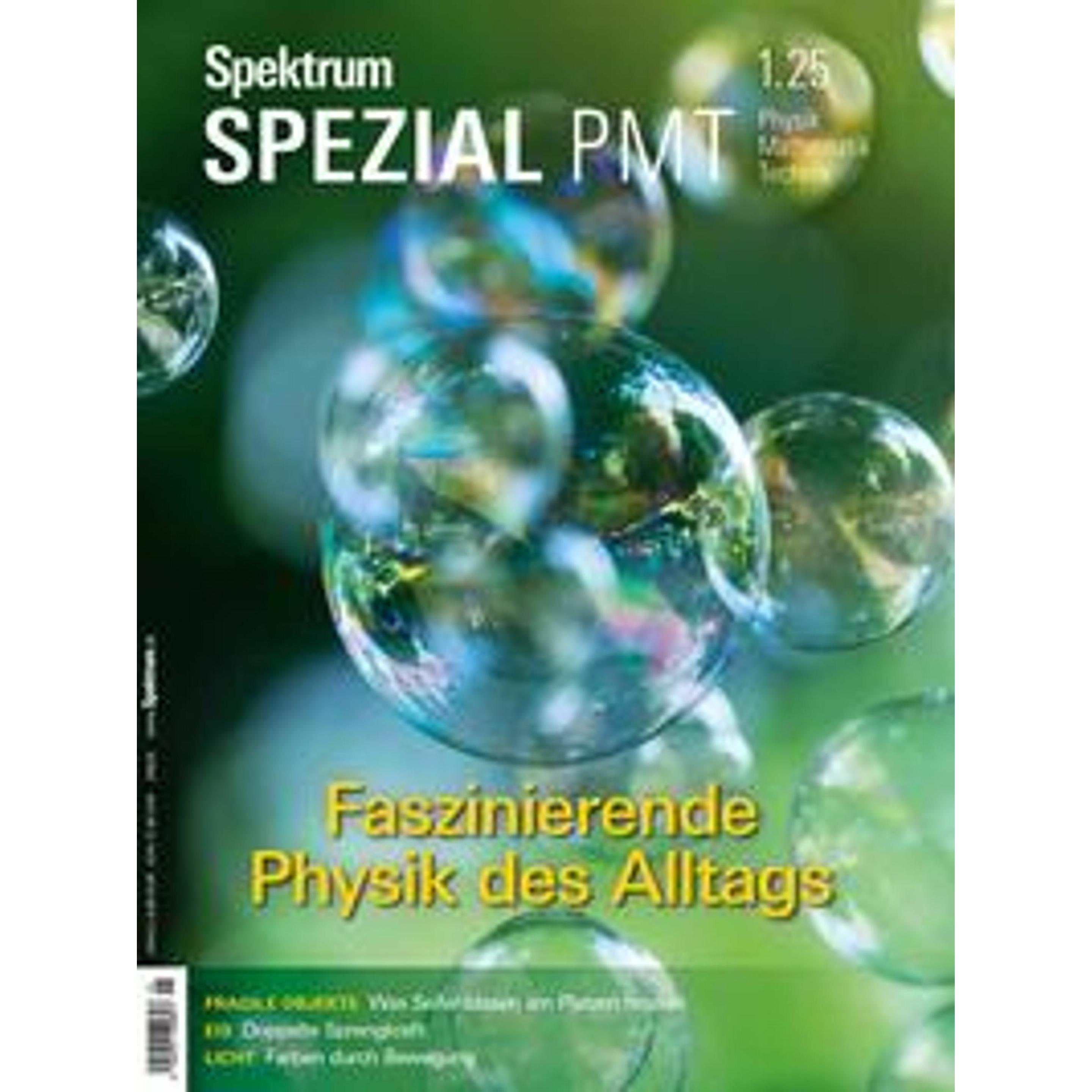 Spektrum Spezial PMT 1/2025 - Faszinierende Physik des Alltags, Fachbücher