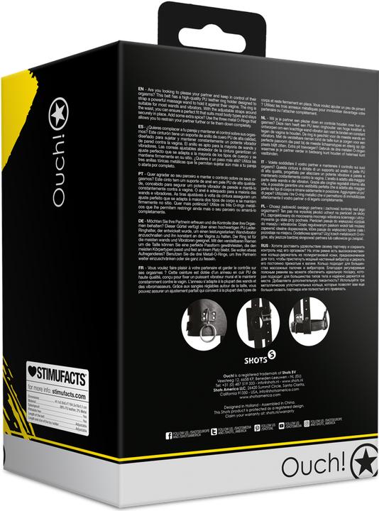 Immagine prodotto Ouch! Cintura con supporto per vibratore