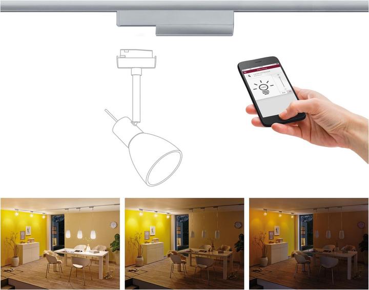 Actual product image Paulmann URail Zigbee Spot Adapter