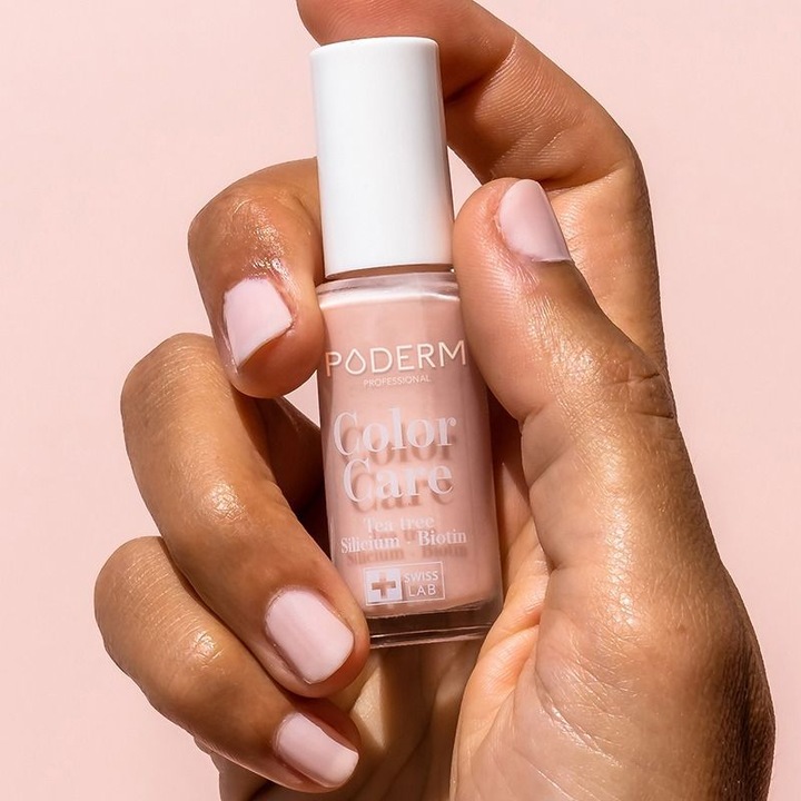 Immagine prodotto Poderm Vernis Colour Care (903 Rose Poudrée, Smalto per unghie effetto gel)