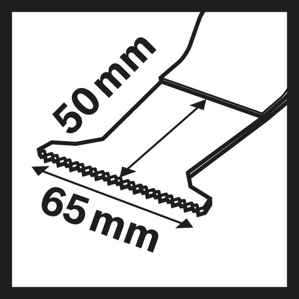 Produktbild Bosch Zubehör StarlockPlus BIM Tauchsägeblatt PAII 65 APB Wood and Metal, 65 x 50 mm