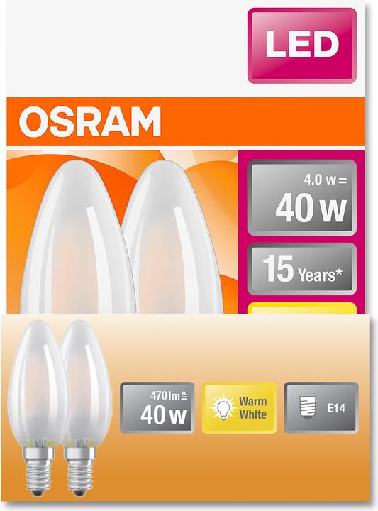 Produktbild Osram Star Classic (E14, 470 lm, 3x)