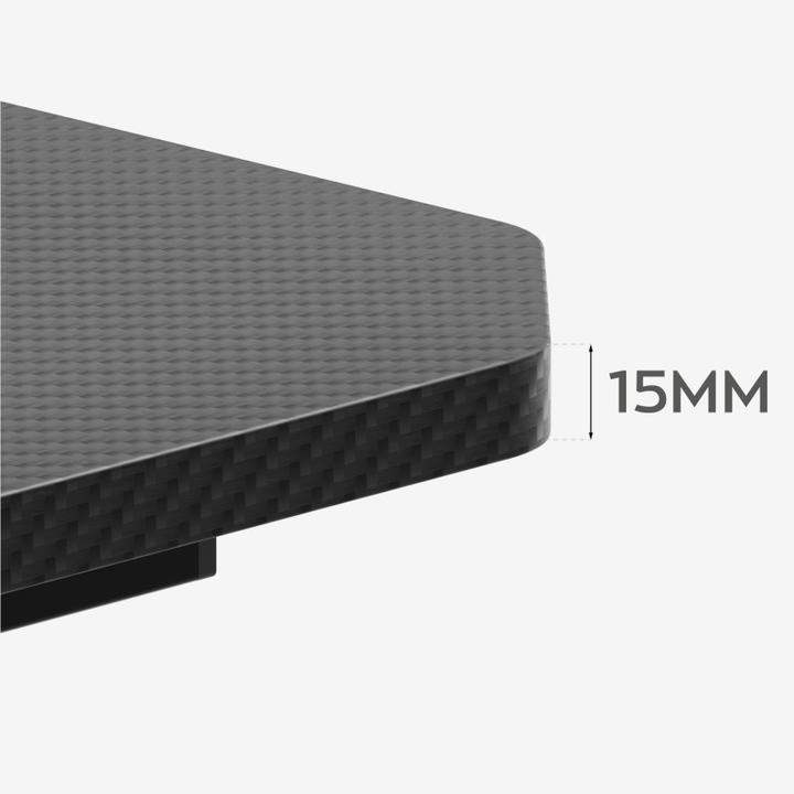 Produktbild Huzaro Verstellbarer Eck-Gaming-Schreibtisch Hero 7.3 Schwarz 140 cm