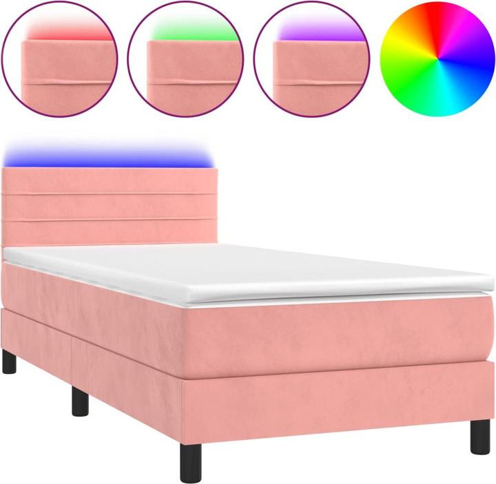Produktbild vidaXL Boxspringbett (90 x 200 cm)