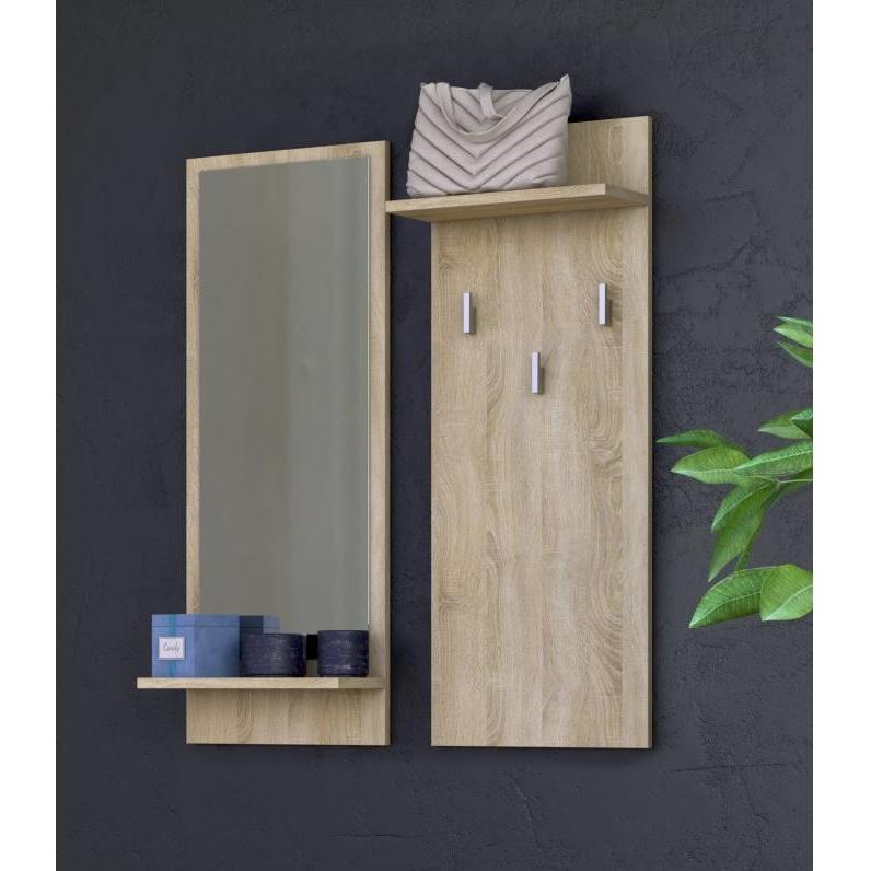 Thumbnail - Topeshop, Kleiderbügel, RIVA WIESZAK SONOMA Kleiderbügel Eiche (1 x)