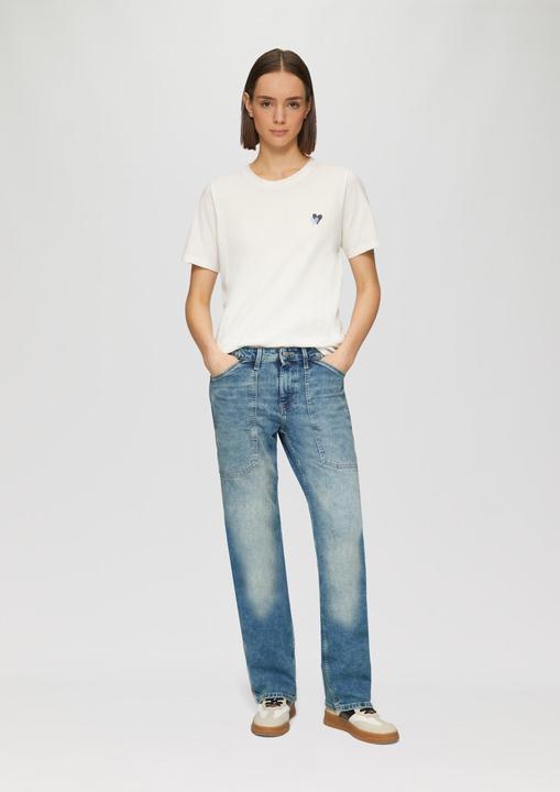 Actual product image S.Oliver Jeans-Hose Jeans Karolin / Regular Fit / Mid Rise / Straight Leg (W32/L32)