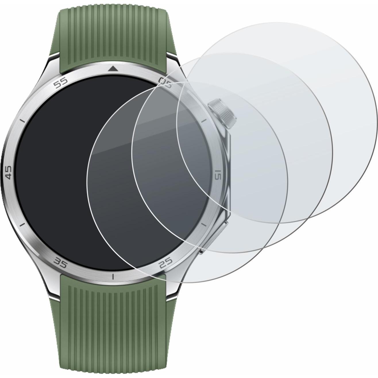 Thumbnail - BROTECT Schutzglas Schutzfolie Displayschutz Display Schutz Glas Folie matt, Smartwatch Schutzfolie, Grau