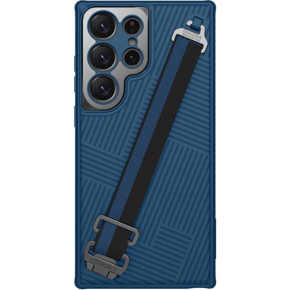 Nillkin Strap Case (Samsung Galaxy S23 Ultra), Smartphone Hülle, Blau