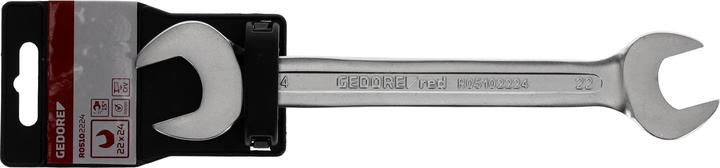 Actual product image Gedore Red Double open-end wrench SW L. (24 mm, 22 mm)