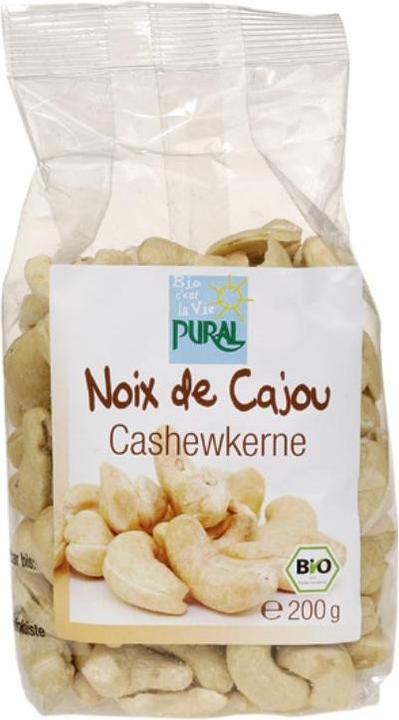 Produktbild Pural Cashewkerne Bio (200 g, 1 Stk.)