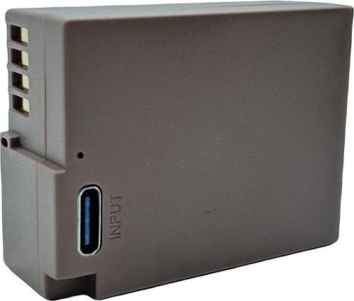 Produktbild Acconic Akku mit USB-C Input für Panasonic DMW-BLC12 Lumix DMC FZ200 DMC G6 G5 GH2 (Akku)