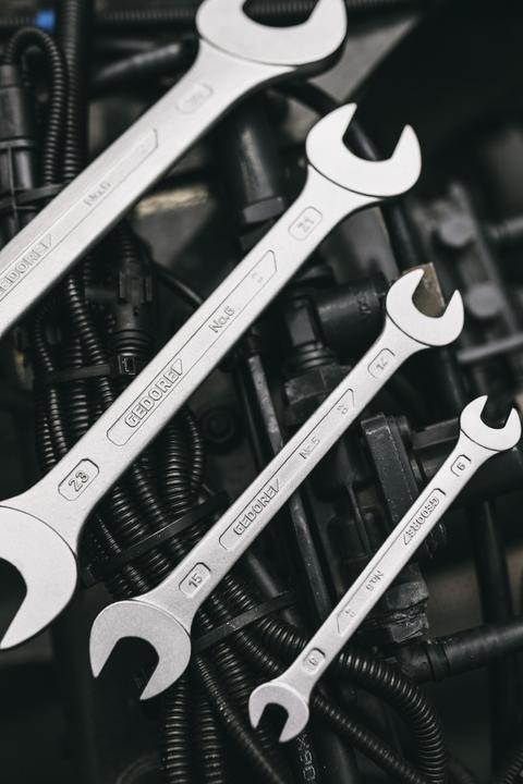 Actual product image Gedore 6 double open-end wrench x15/16
