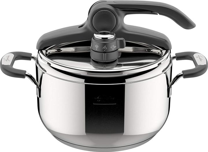 Actual product image Lagostina Pressure cooker Briosa, 22 cm, 5 L (22 cm, Steam cooker, Stainless steel)