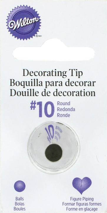 Produktbild Wilton Round Carded (Spritztüllen)