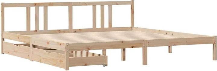 Produktbild vidaXL Bettrahmen (200 x 200 cm)