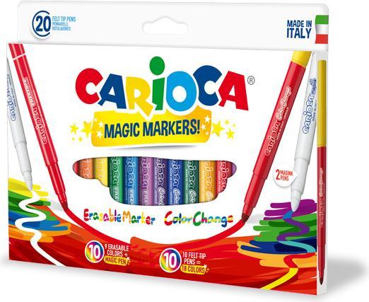 Produktbild Carioca Magic Markers (Mehrfarbig, 20 x)