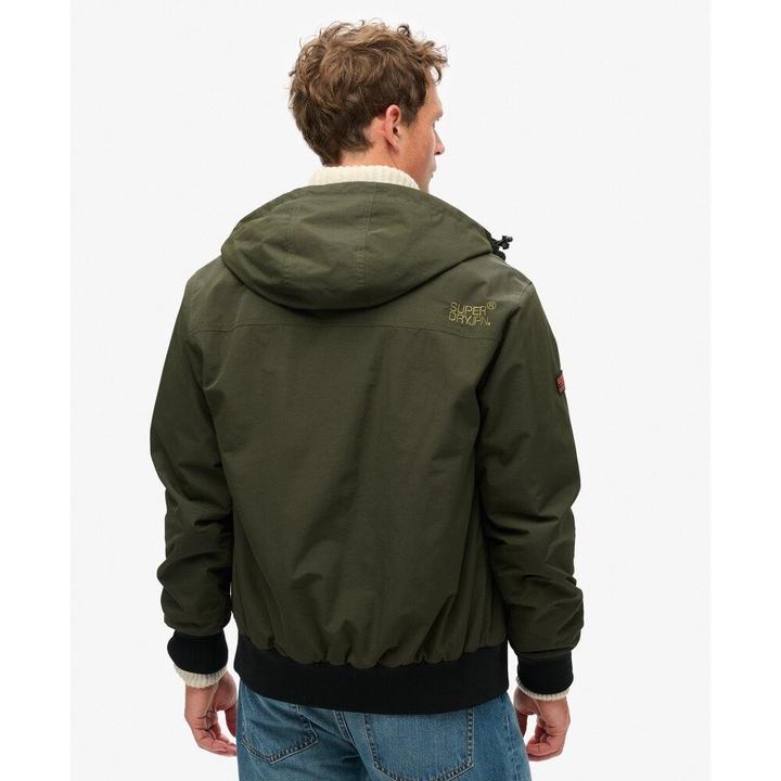 Actual product image Superdry Surplus Nylon Hooded Bomber (L)