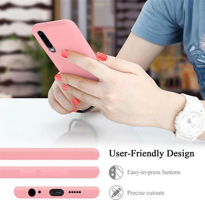 Produktbild Cadorabo TPU Liquid Silicone Case Cover (Huawei P30)