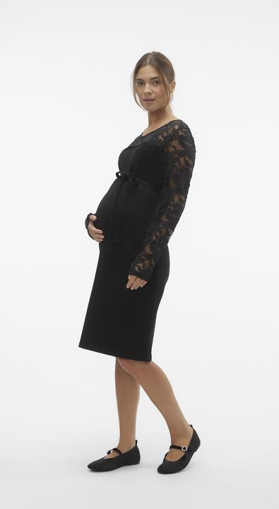 Produktbild Mamalicious Mlblakie Mivana Ls Jrs Short Dress Kleid (S)