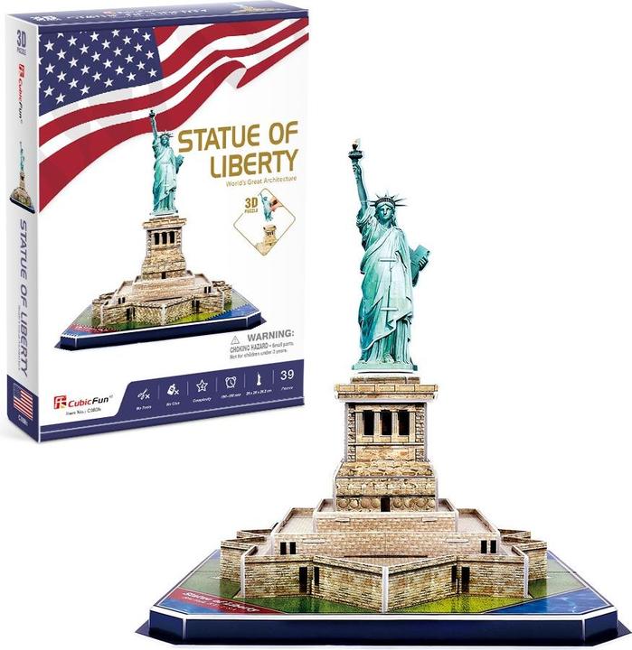 Produktbild Cubicfun 3D-Puzzle Statue of Liberty (39 Teile)