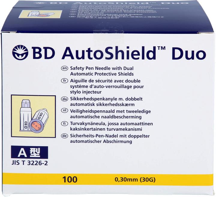 Image du produit BD Sicherheits-Pen-Nadel 8 mm (Aiguilles de stylo + aiguilles jetables)