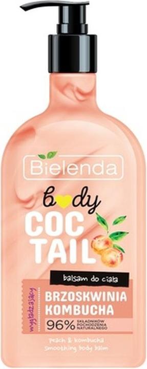 Bielenda Body Coctail Glättende Körperlotion Pfirsich & Kombucha 400ml (Körperlotion, 400 ml)