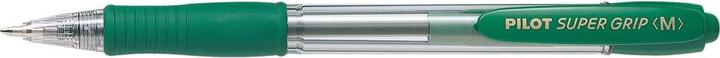 Produktbild Pilot Kugelschreiber Super Grip 0,4mm M grün nicht dokumentenecht Farbe des Schaftes: transparent (Grün, 1x)