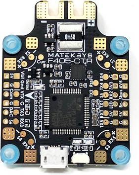 Actual product image Mateksys F405-CTR AIO Flight Controller