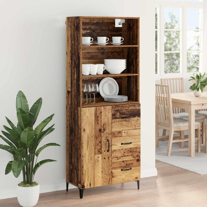 Image du produit vidaXL Highboard-Möbel (69.50 x 34 x 180 cm)