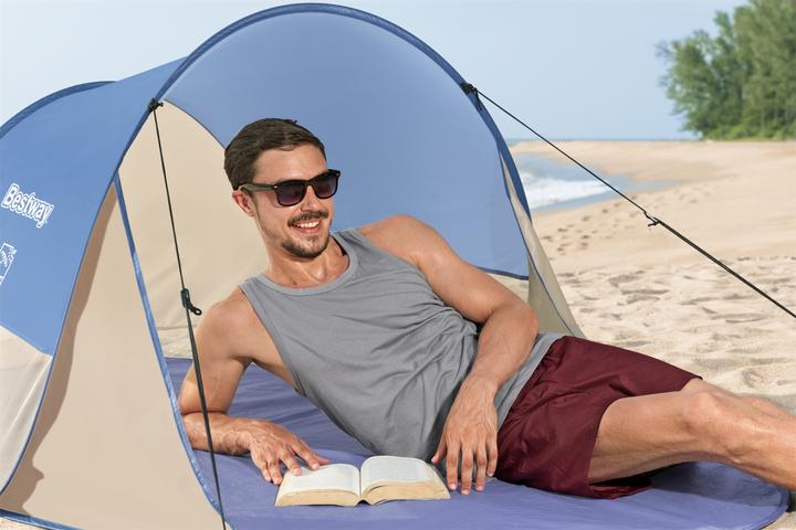 Actual product image Bestway Pop-up beach shell Beach Quick 2 200 x 120 x 90 cm (1.12 kg, 2 persons)
