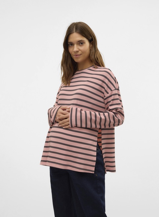 Produktbild Mamalicious Normal geschnitten Rundhals Top Bluse (L)