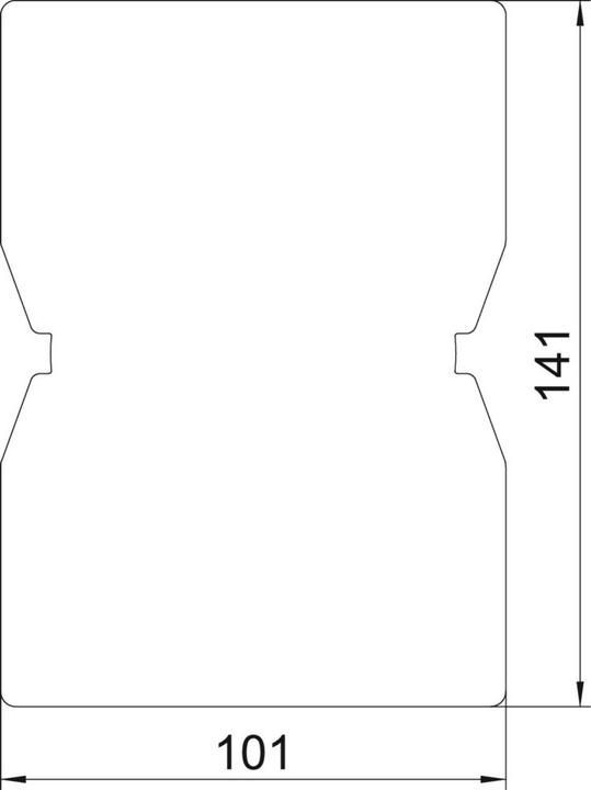 Actual product image OBO Bettermann Rubber underlay (14 cm)
