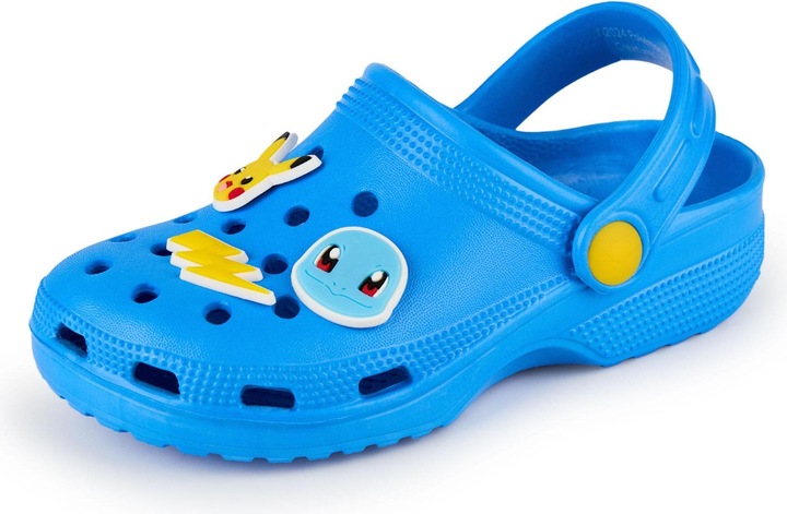 Actual product image Pokémon Boys Badge Clogs