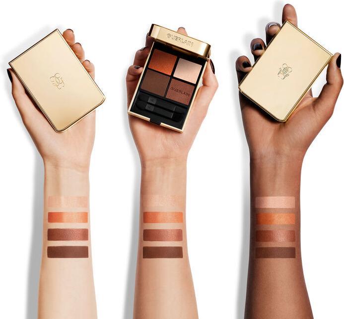 Actual product image Guerlain Ombre G 23 Eyeshadow X4 Wild Nudes (258 Wild Nudes)