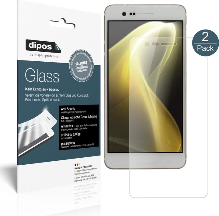 Produktbild Dipos Displayschutz Anti-Shock (2 Stk., Sony Xperia Z3)